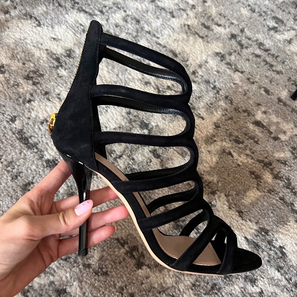 Bally Shoes - Bally NWOB black suede sandals. Size 36